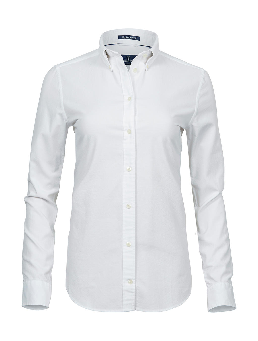  Ladies Perfect Oxford Shirt in Farbe White