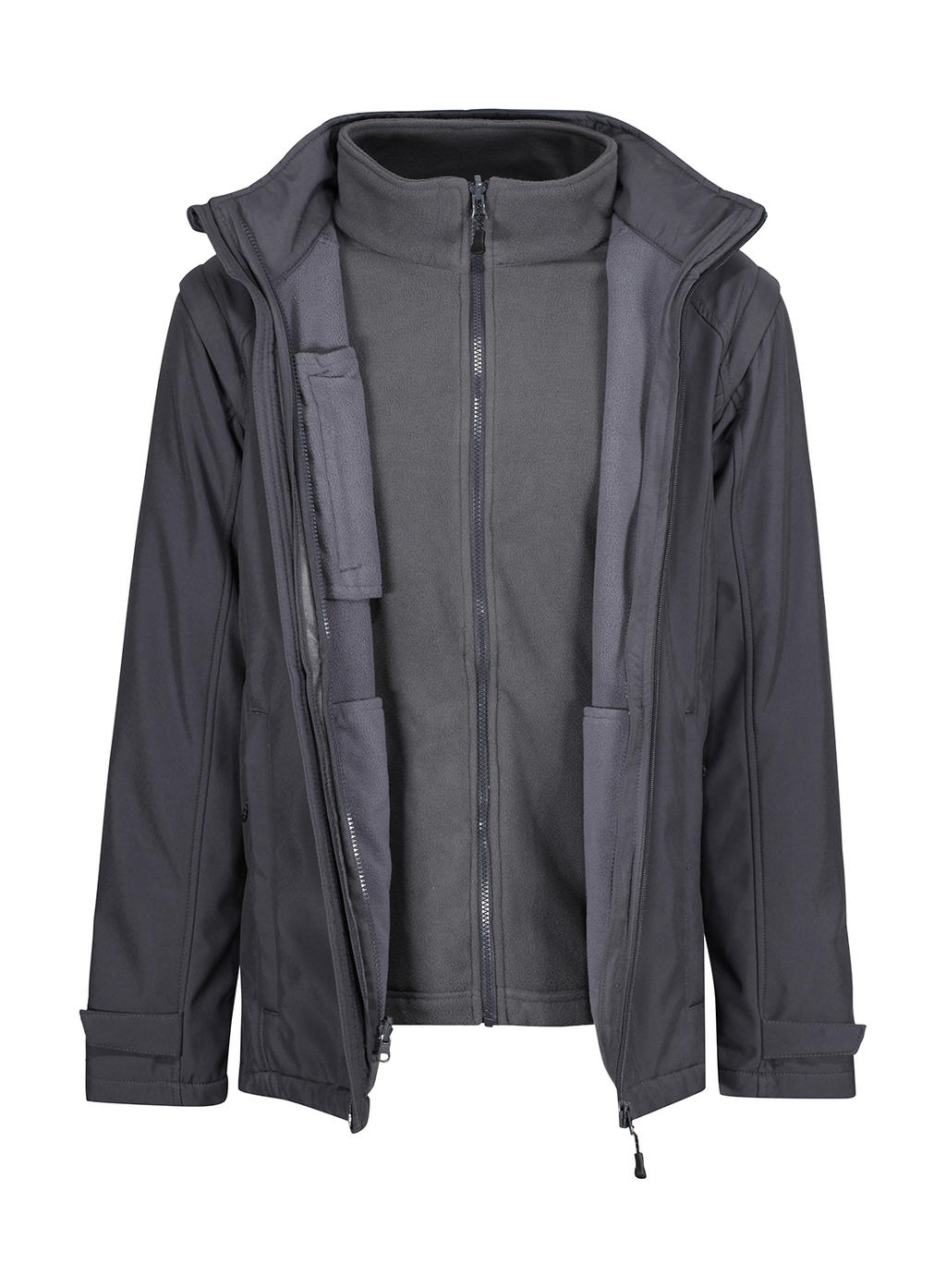  Erasmus 4-in-1 Softshell Jacket in Farbe Seal Grey/Seal Grey