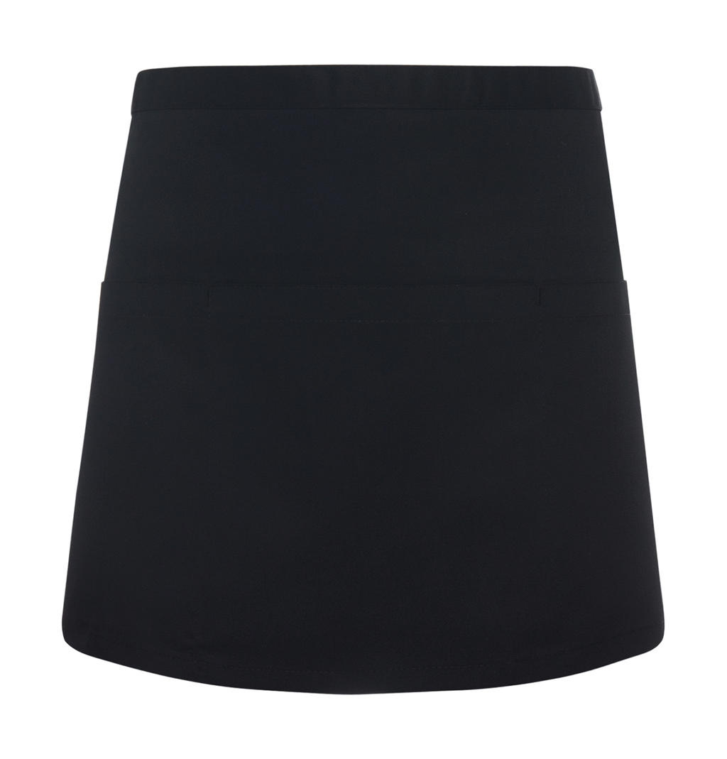 Waist Apron Basic with Pockets in Farbe Black