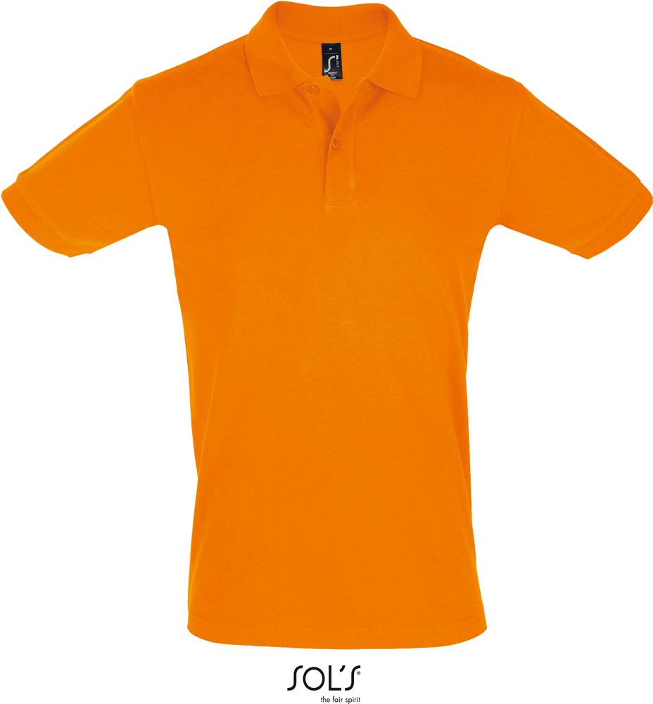 Poloshirt Perfect Men Herren Poloshirt Kurzarm in Farbe orange