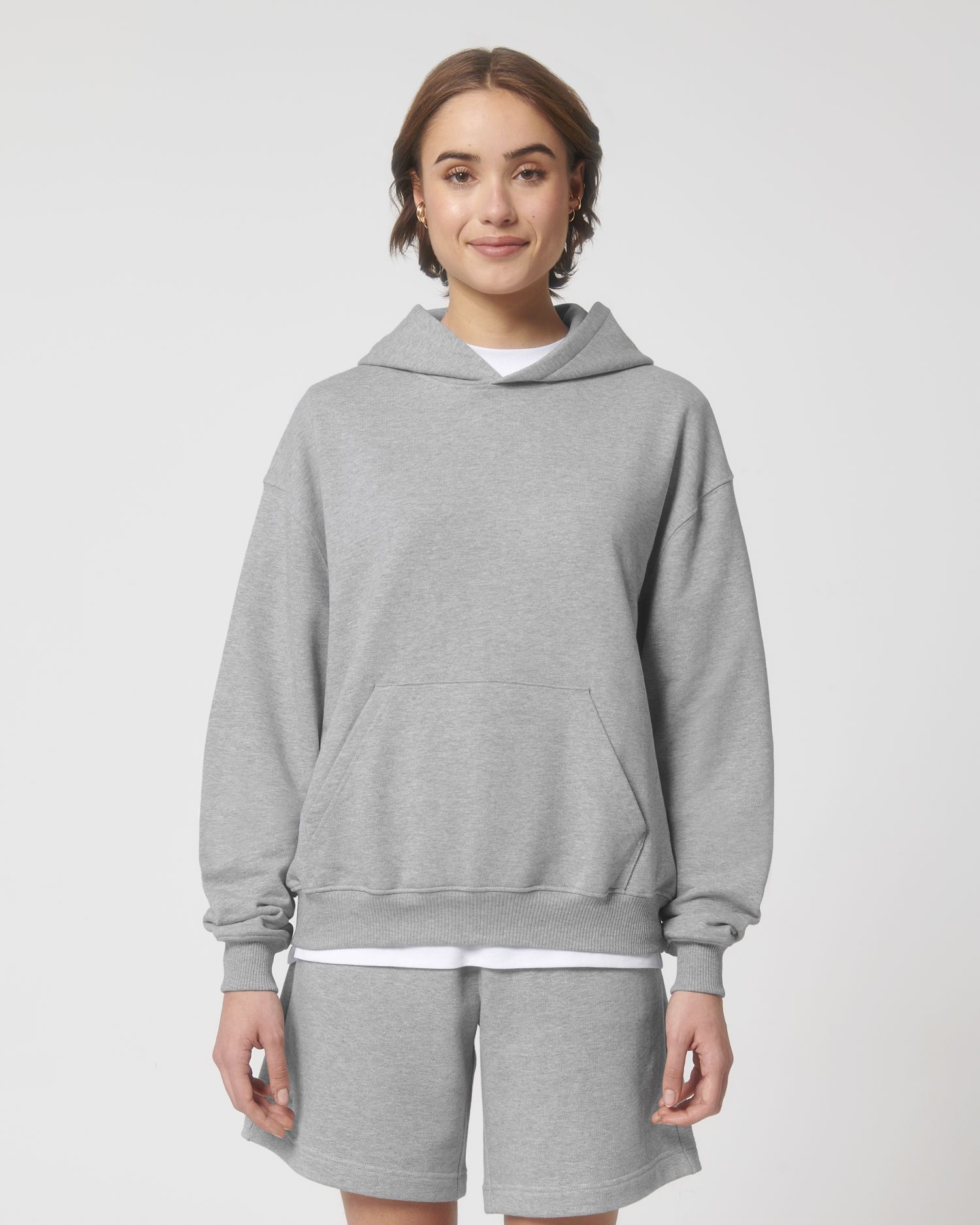 Hoodie sweatshirts Cooper Dry in Farbe Heather Grey