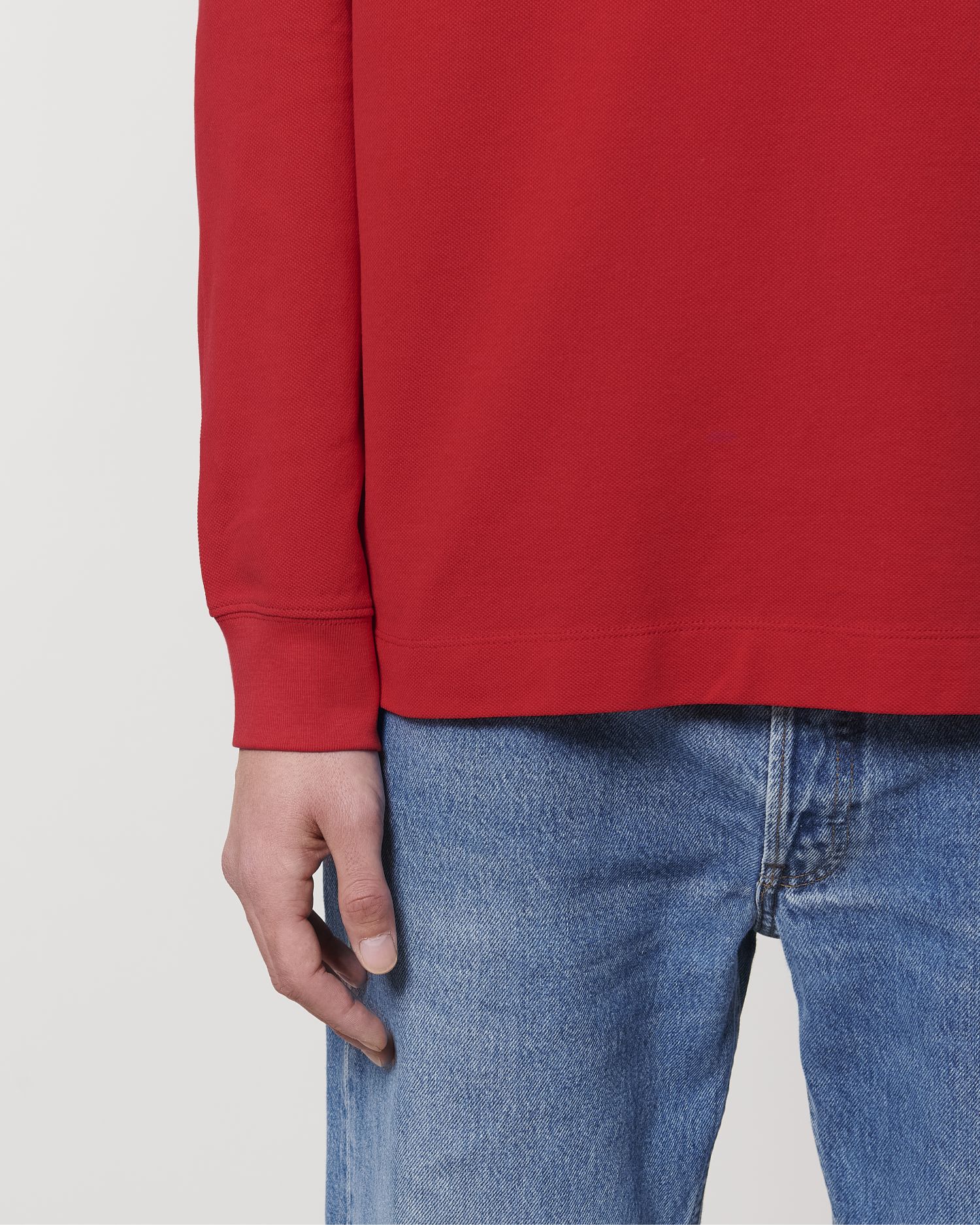  Prepster Long Sleeve in Farbe Red