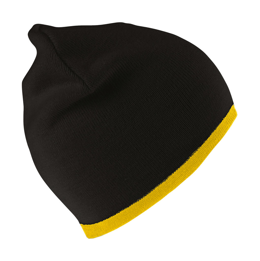  Reversible Fashion Fit Hat in Farbe Black/Yellow