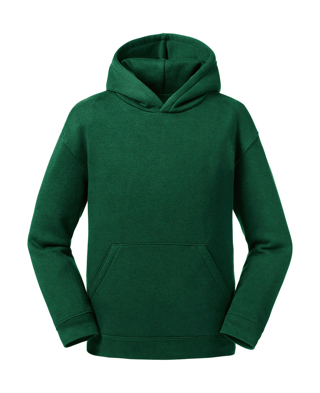  Kids Authentic Hooded Sweat in Farbe Bottle Green