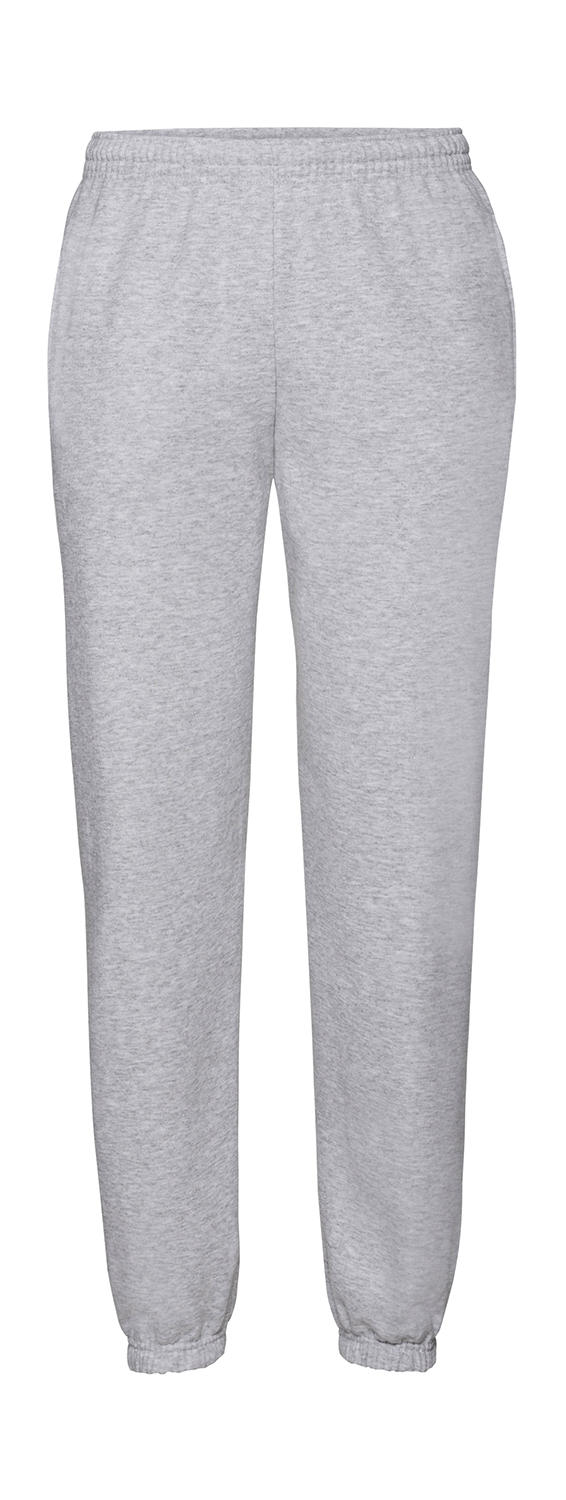  Classic Elasticated Cuff Jog Pants in Farbe Heather Grey