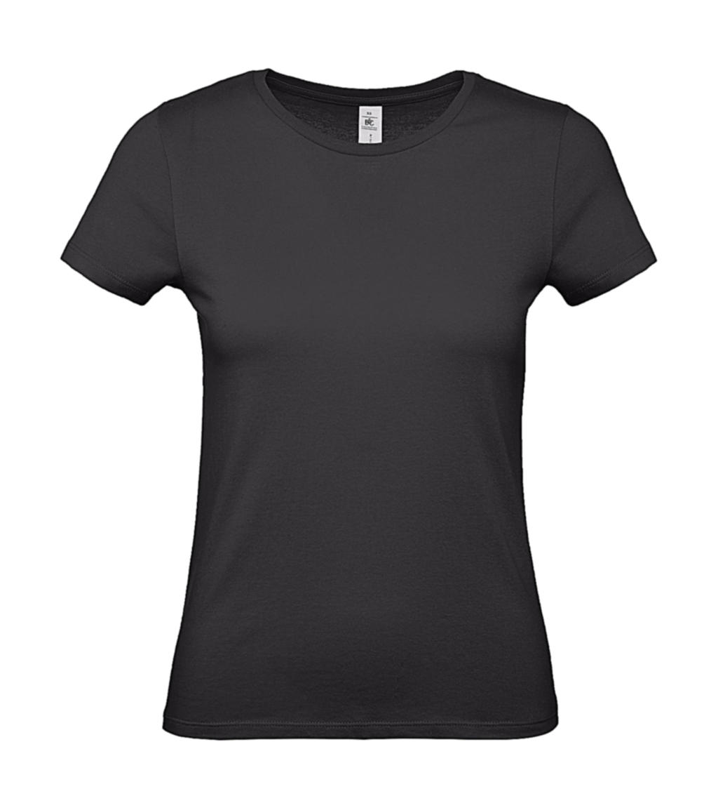  #E150 /women T-Shirt in Farbe Used Black