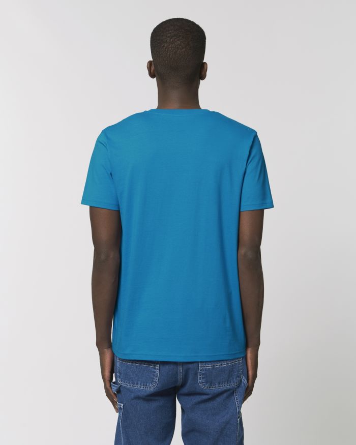T-Shirt Rocker in Farbe Azur