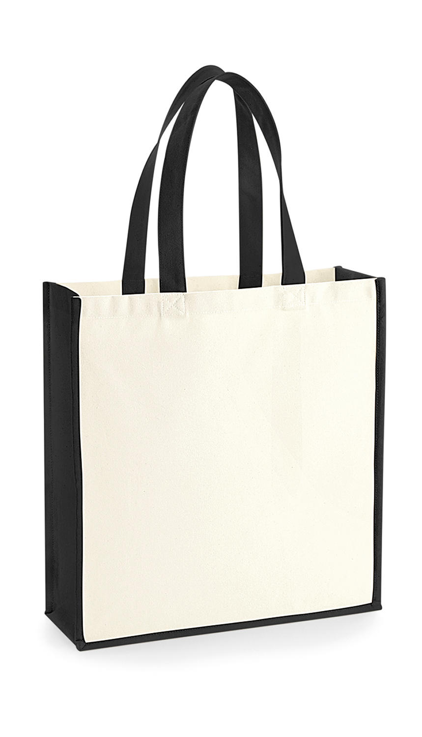  Gallery Canvas Tote in Farbe Natural/Black