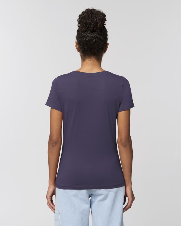 T-Shirt Stella Expresser in Farbe Plum