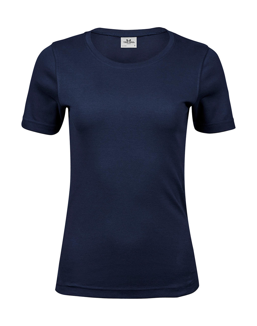  Ladies Interlock T-Shirt in Farbe Navy