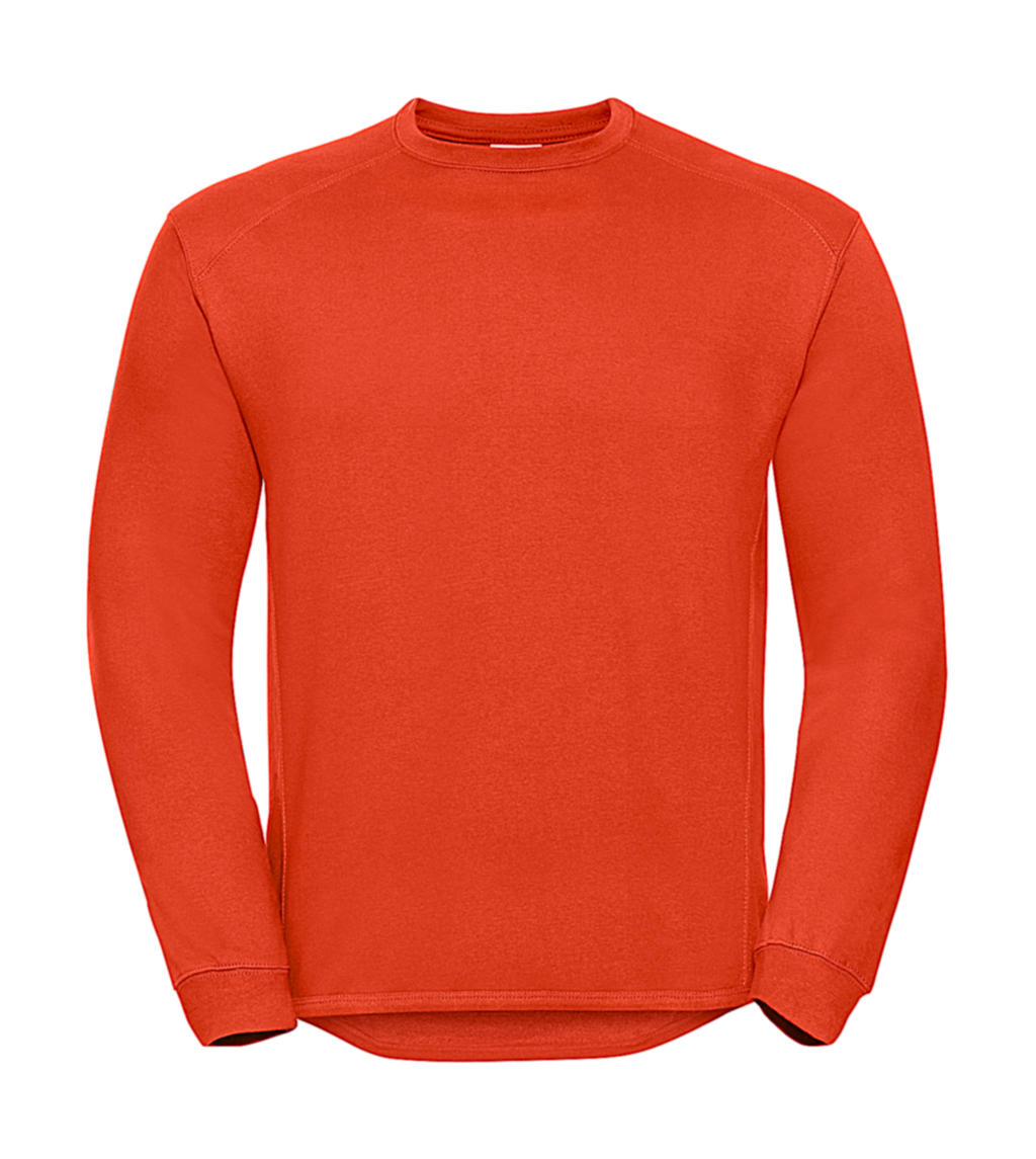  Workwear Set-In Sweatshirt in Farbe Orange