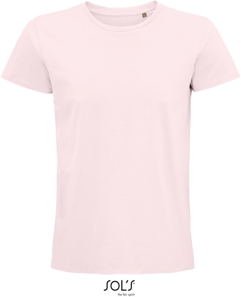 T-Shirt Pioneer Men Herren-Rundhals-T-Shirt Aus Jersey, Fitted in Farbe pale pink
