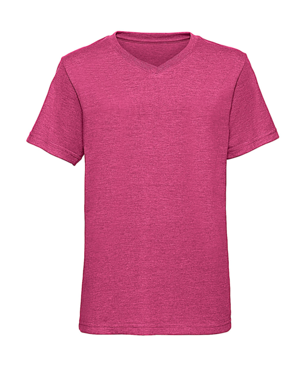  Boys V-Neck HD Tee in Farbe Pink Marl