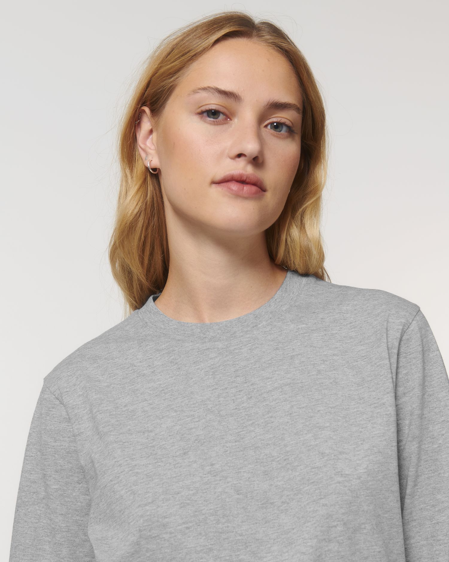 T-Shirt Stanley Shifts Dry in Farbe Heather Grey