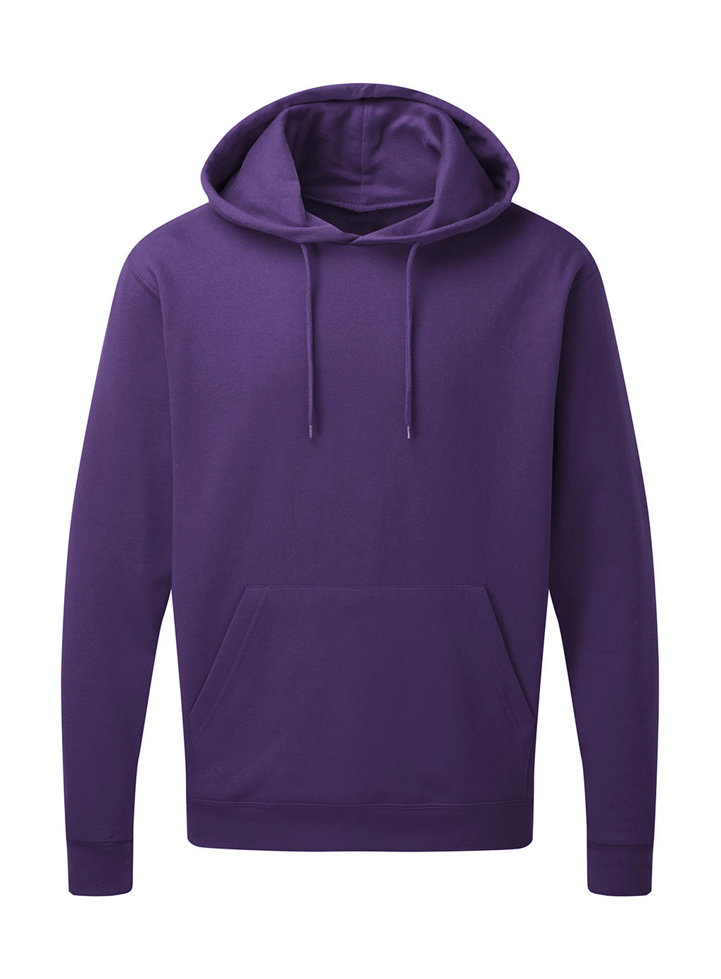  Mens Hooded Sweatshirt in Farbe Purple