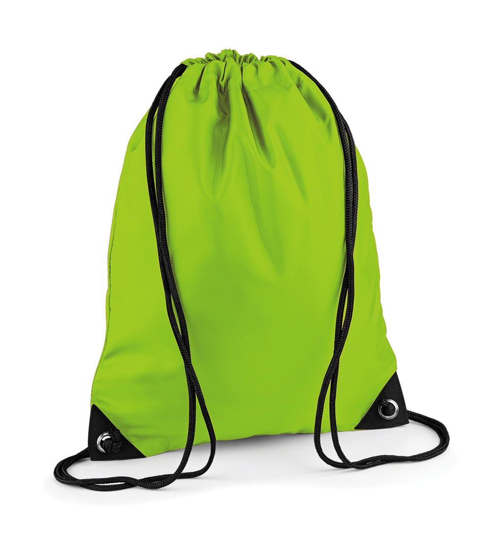  Premium Gymsac in Farbe Lime Green