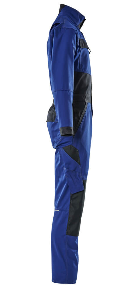 Overall mit Knietaschen LIGHT Overall mit Knietaschen in Farbe Kornblau/Schwarzblau