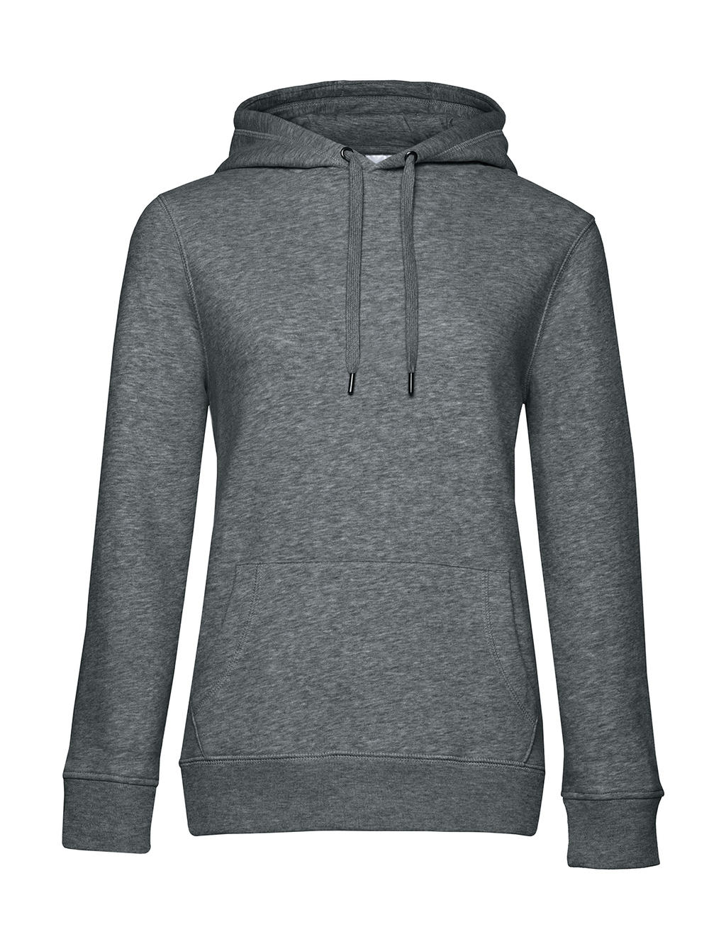  QUEEN Hooded_? in Farbe Heather Mid Grey