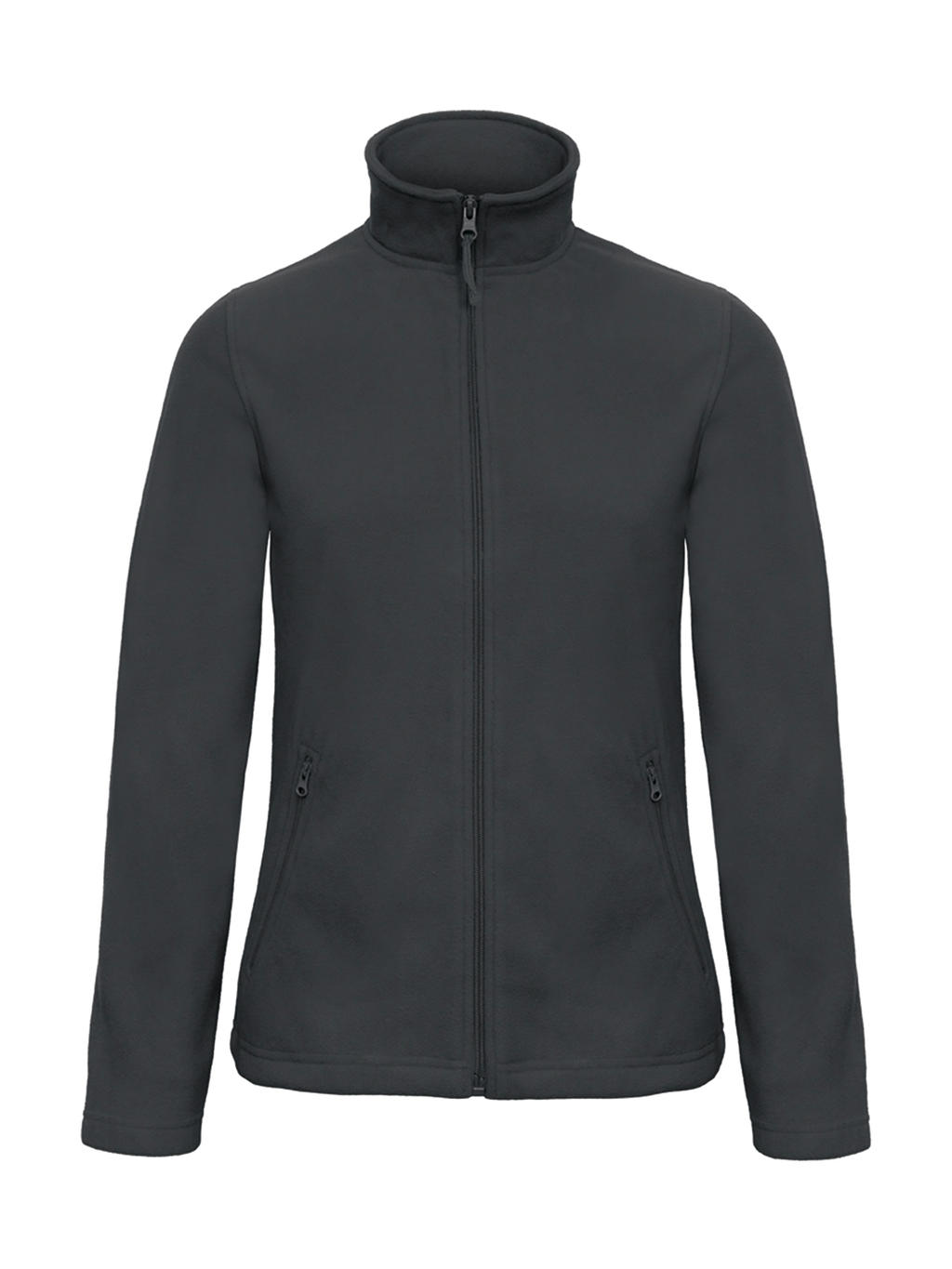  ID.501/women Micro Fleece Full Zip in Farbe Dark Grey