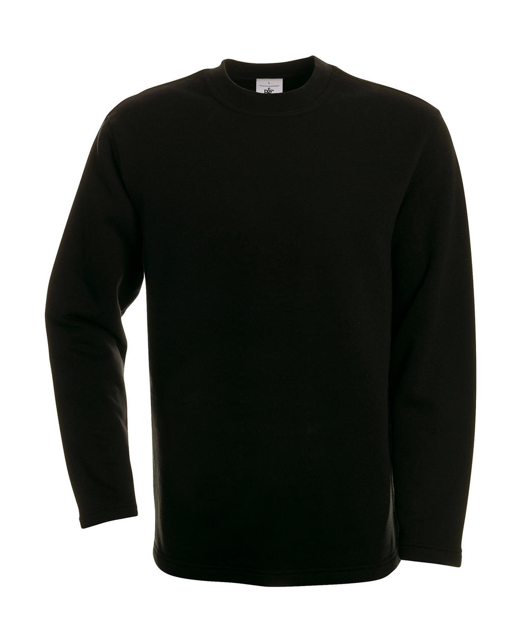  Open Hem Sweatshirt in Farbe Black