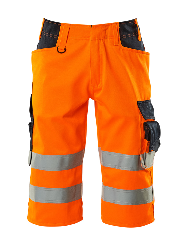 Shorts, lang SAFE SUPREME Shorts, lang in Farbe Hi-vis Orange/Schwarzblau