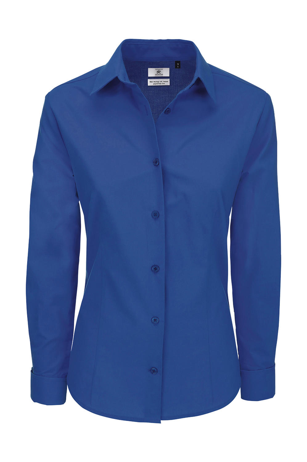  Heritage LSL/women Poplin Shirt in Farbe Blue Chip
