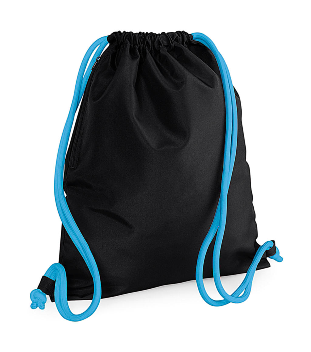  Icon Gymsac in Farbe Black/Surf Blue