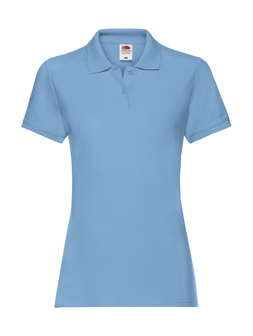  Ladies Premium Polo in Farbe Sky Blue