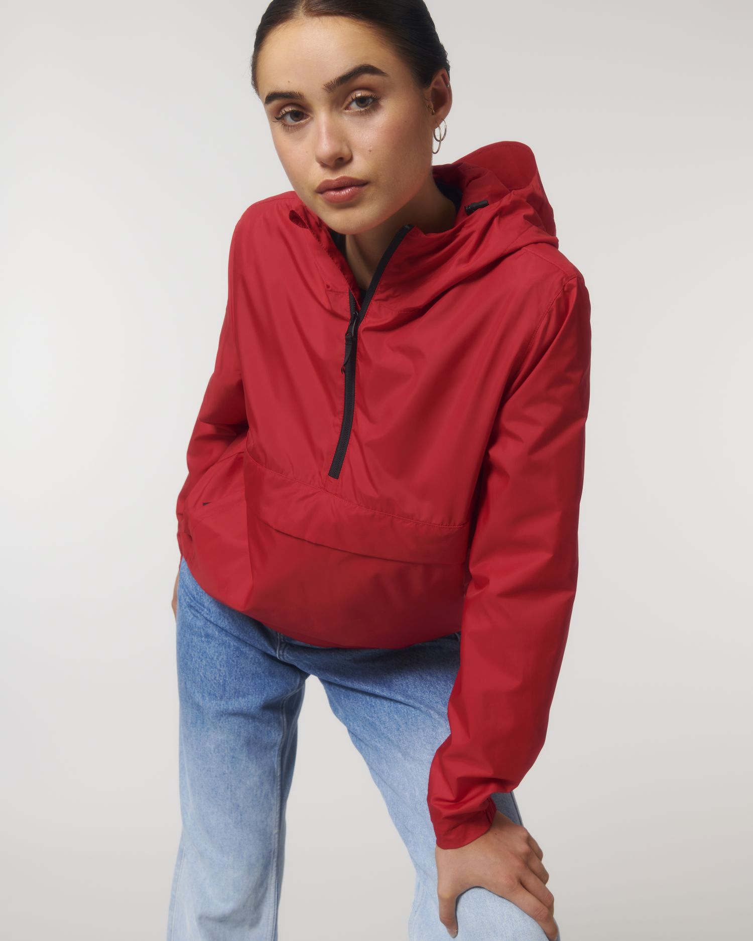 Non Padded Jacket Speeder in Farbe Red