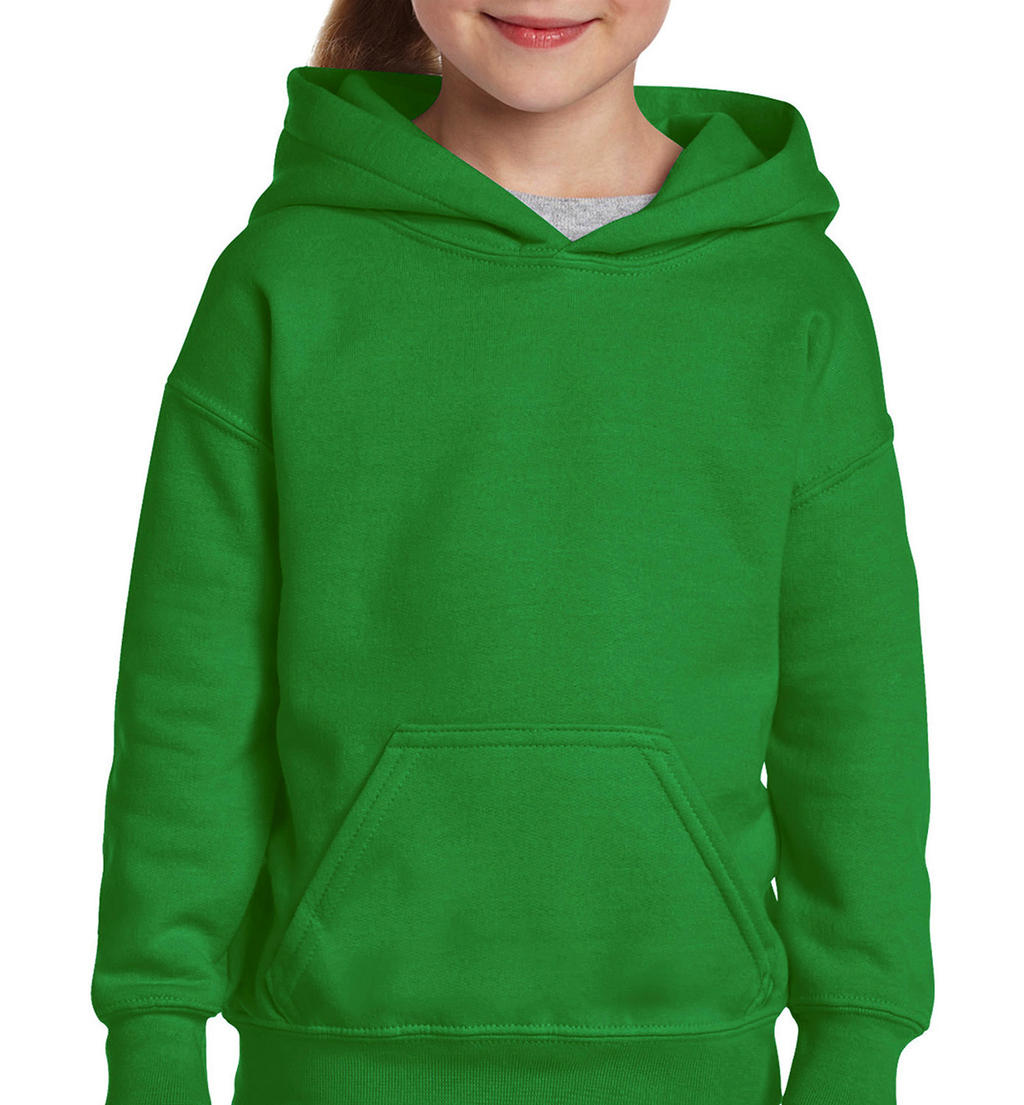  Heavy Blend Youth Hooded Sweat in Farbe Irish Green