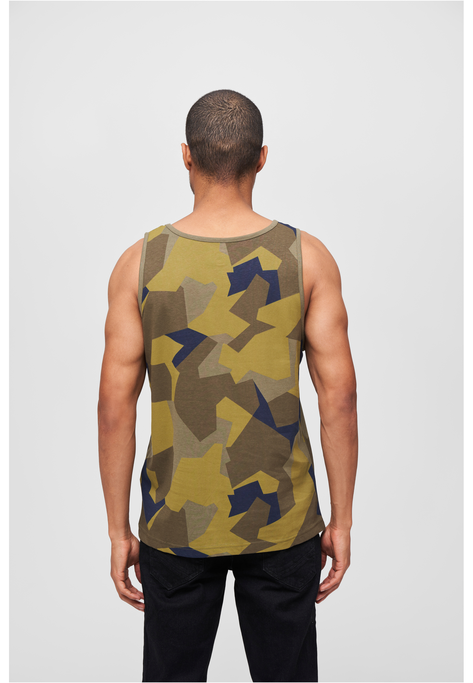 T-Shirts Tank Top in Farbe swedish camo
