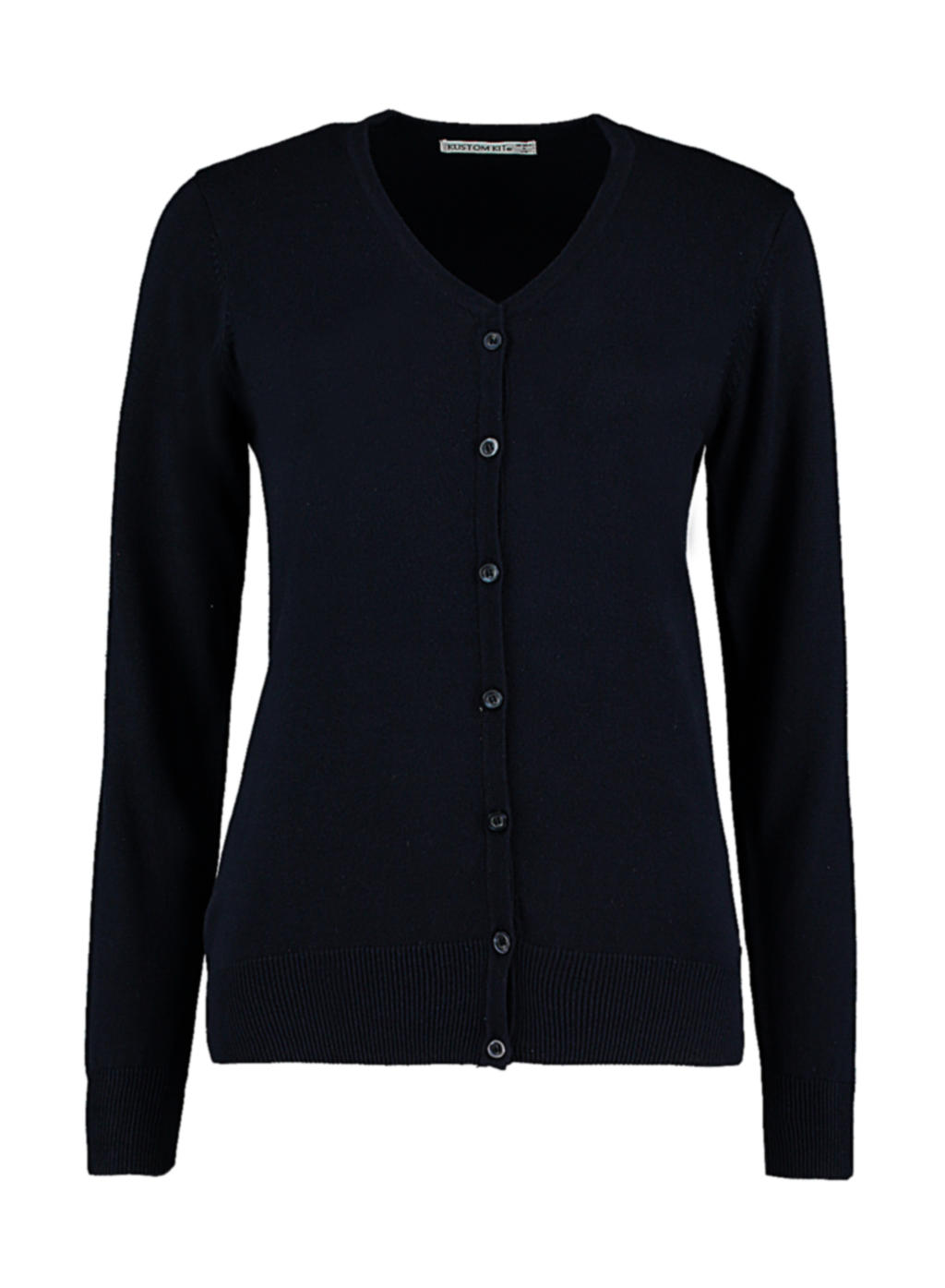  Womens Classic Fit Arundel V Neck Cardigan in Farbe Navy