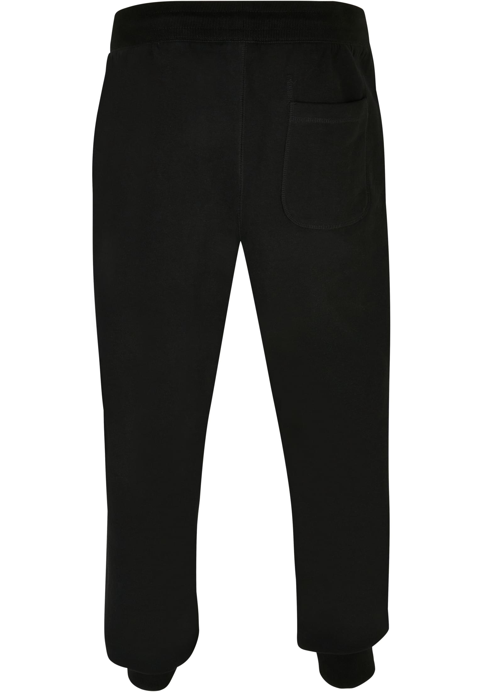 Herren Basic Sweatpants in Farbe black