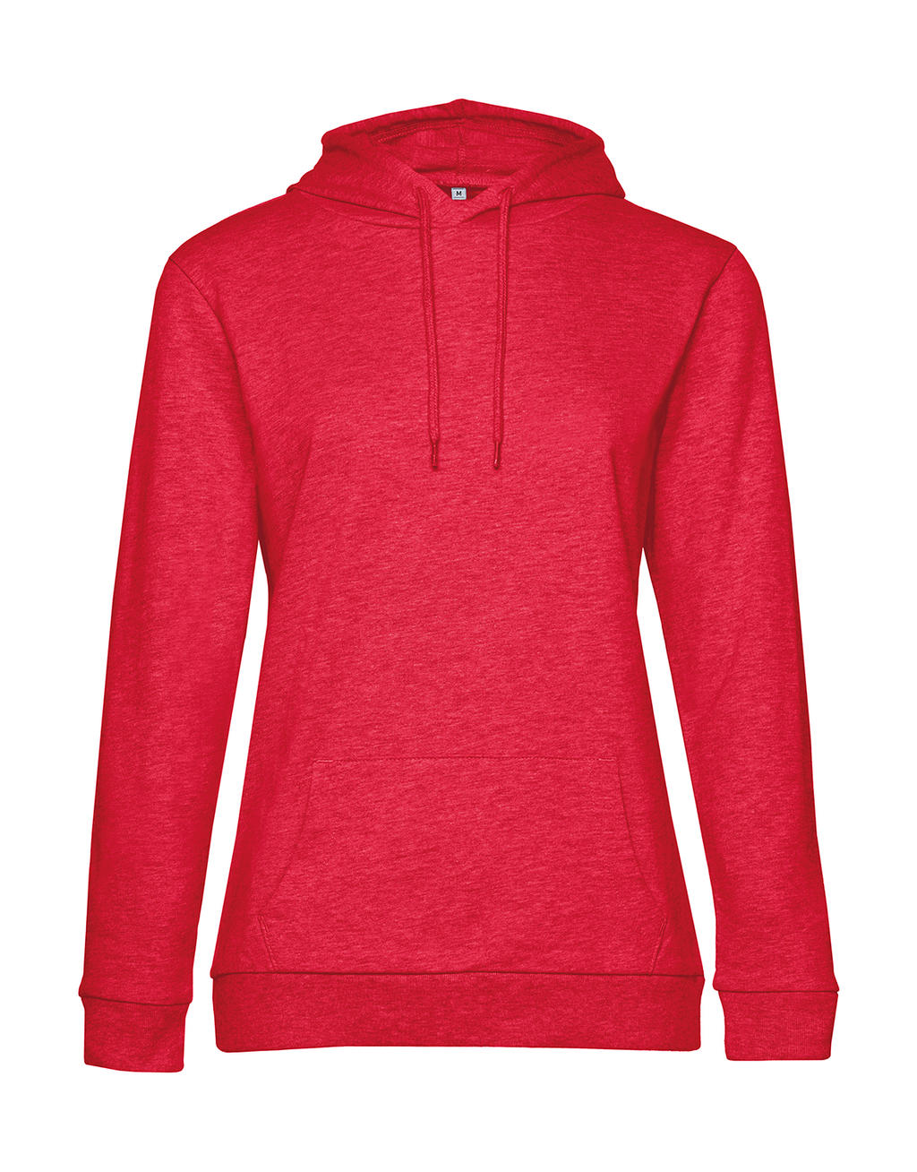  #Hoodie /women French Terry in Farbe Heather Red