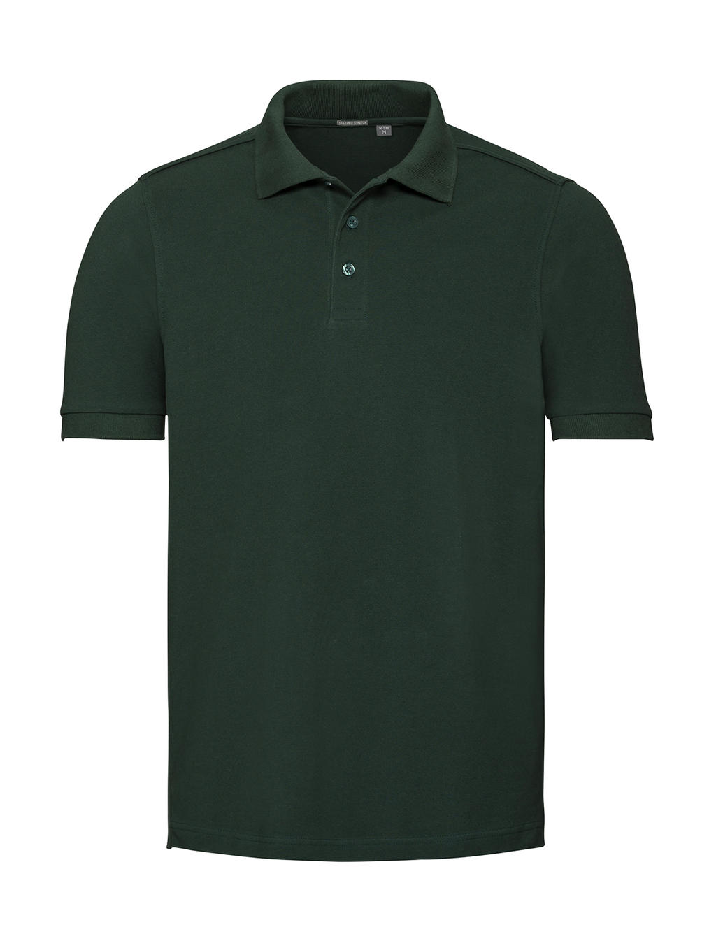  Mens Tailored Stretch Polo in Farbe Bottle Green