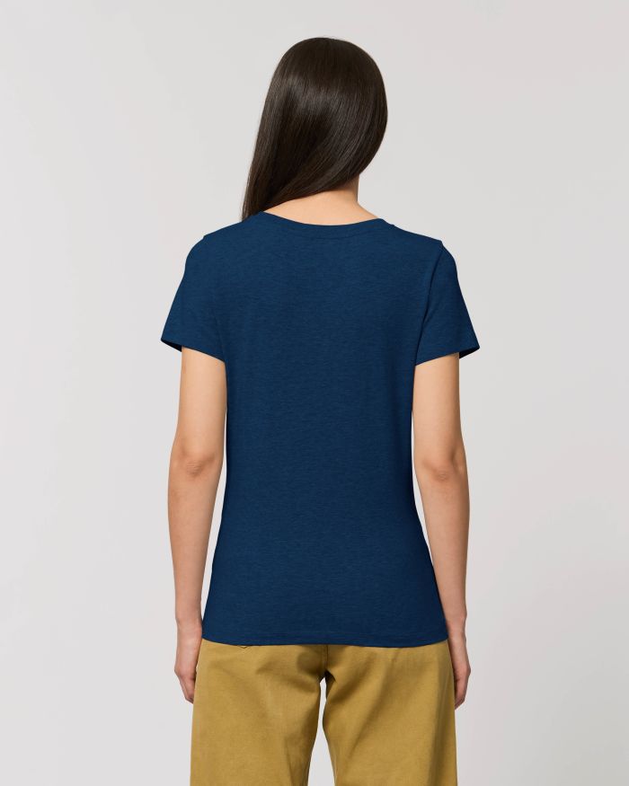 T-Shirt Stella Expresser in Farbe Black Heather Blue