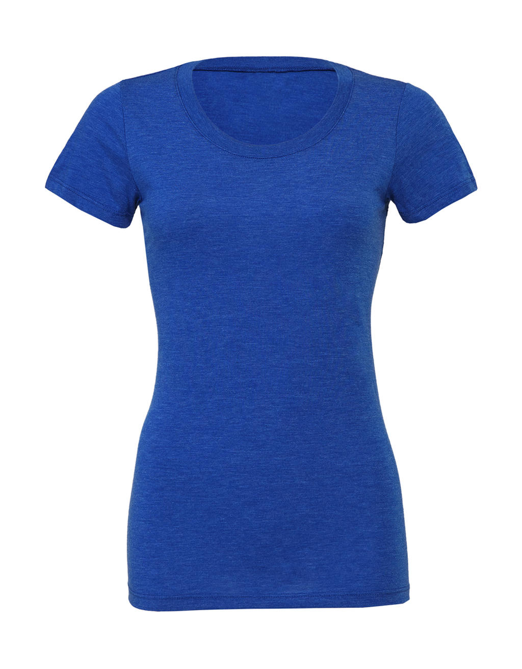  Triblend Crew Neck T-Shirt in Farbe True Royal Triblend