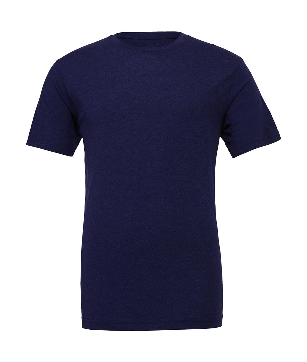  Unisex Triblend Short Sleeve Tee in Farbe Navy Triblend