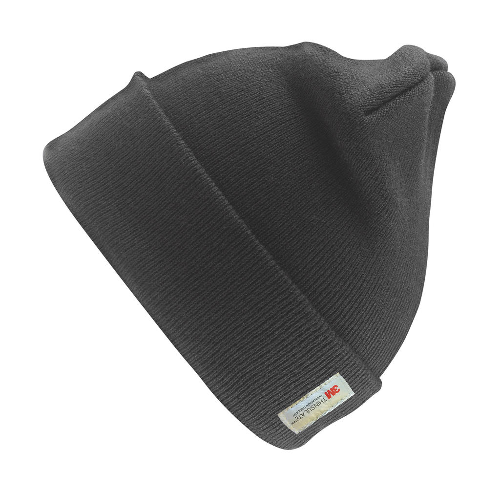  Heavyweight Thinsulate? Woolly Ski Hat in Farbe Charcoal Grey