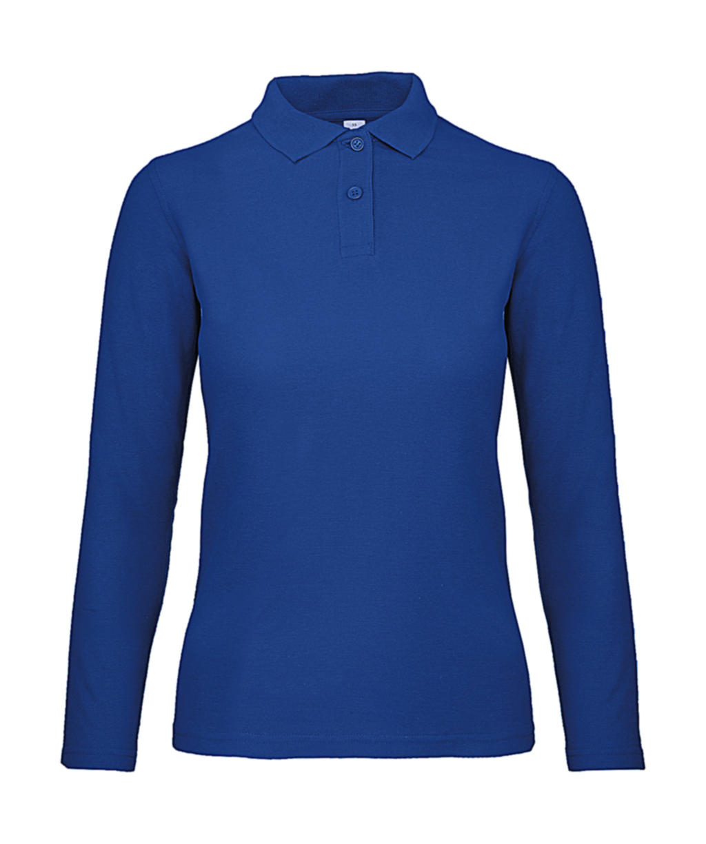  ID.001 LSL /women Polo in Farbe Royal Blue