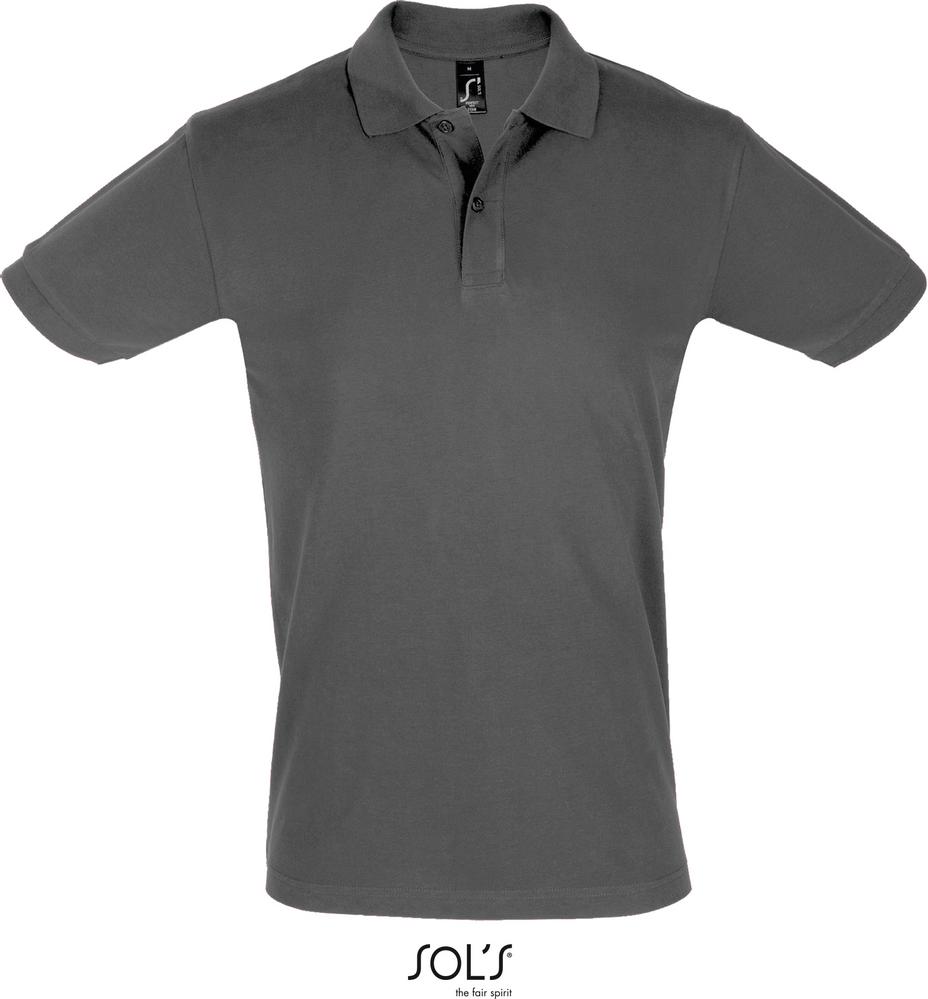 Poloshirt Perfect Men Herren Poloshirt Kurzarm in Farbe dark grey