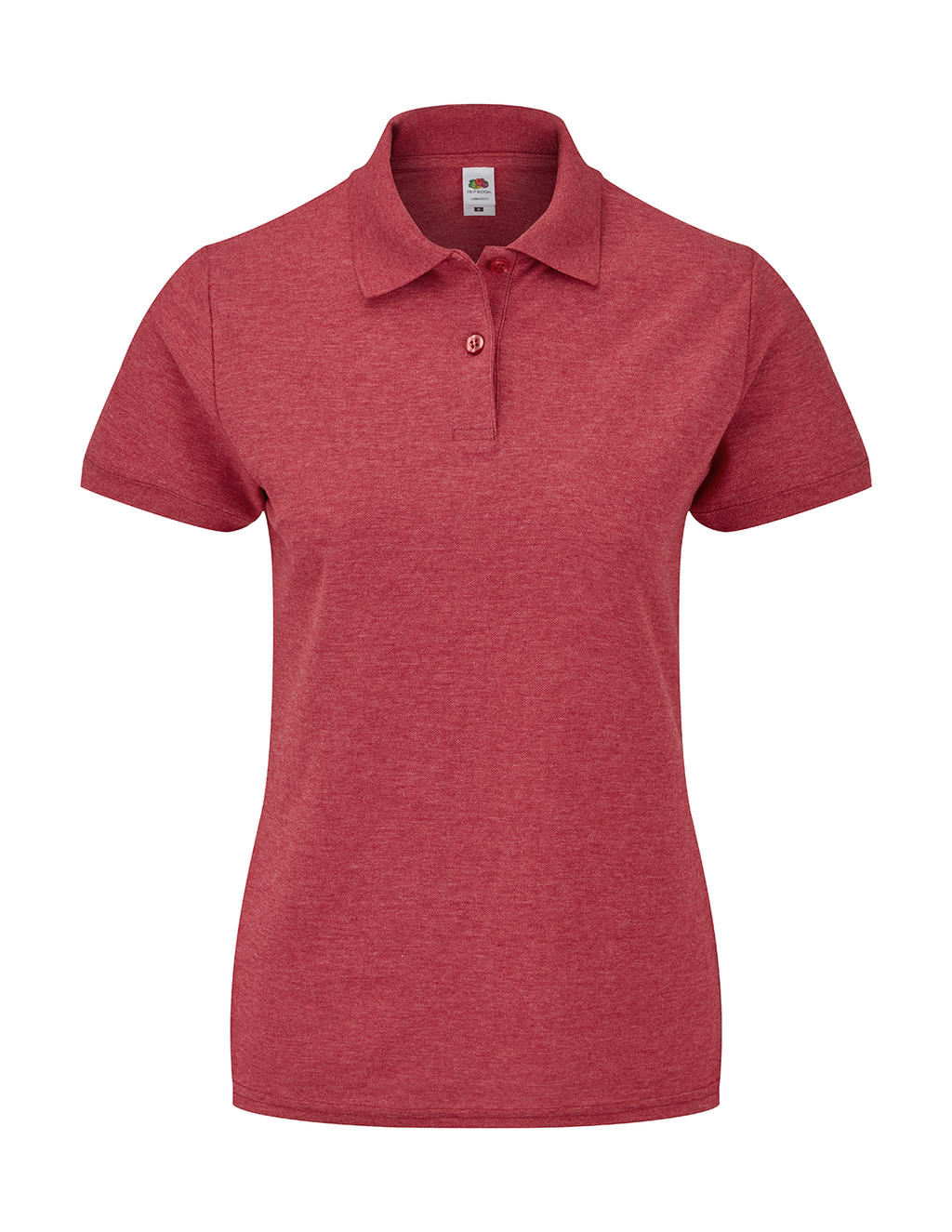  Ladies 65/35 Polo in Farbe Heather Red