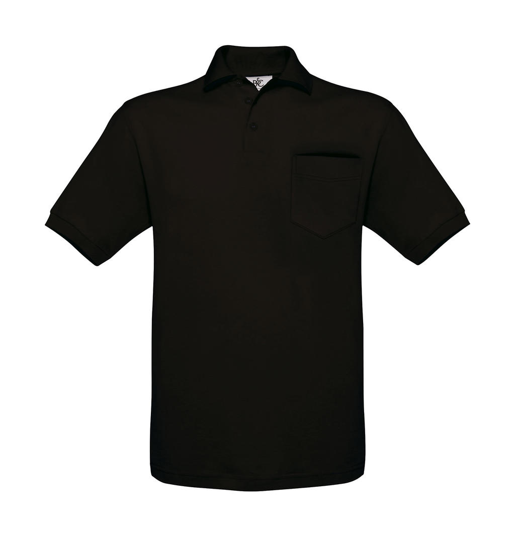  Safran Pocket Polo  in Farbe Black