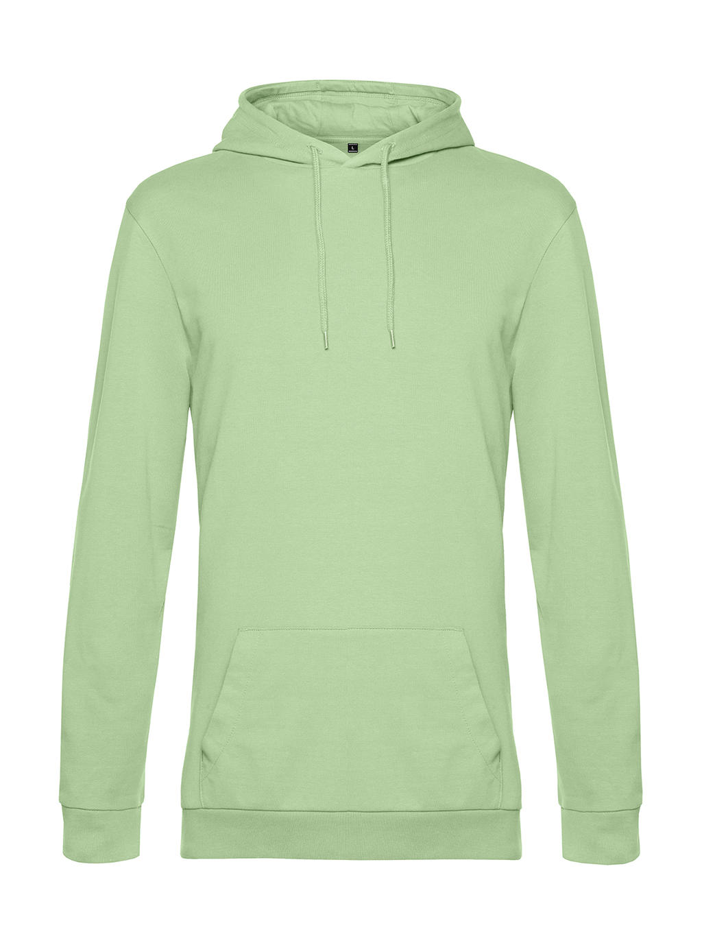  #Hoodie French Terry in Farbe Light Jade