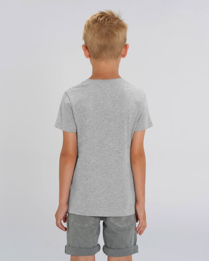 Kids T-Shirt Mini Creator in Farbe Heather Grey