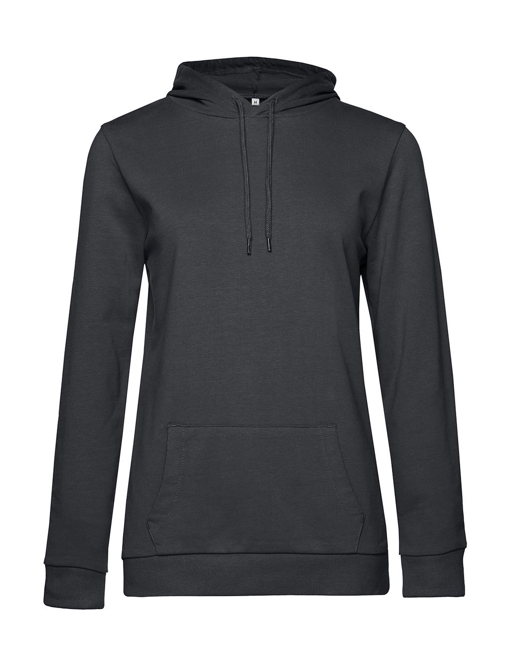 #Hoodie /women French Terry in Farbe Asphalt