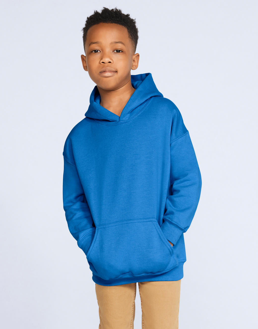  Heavy Blend Youth Hooded Sweat in Farbe White
