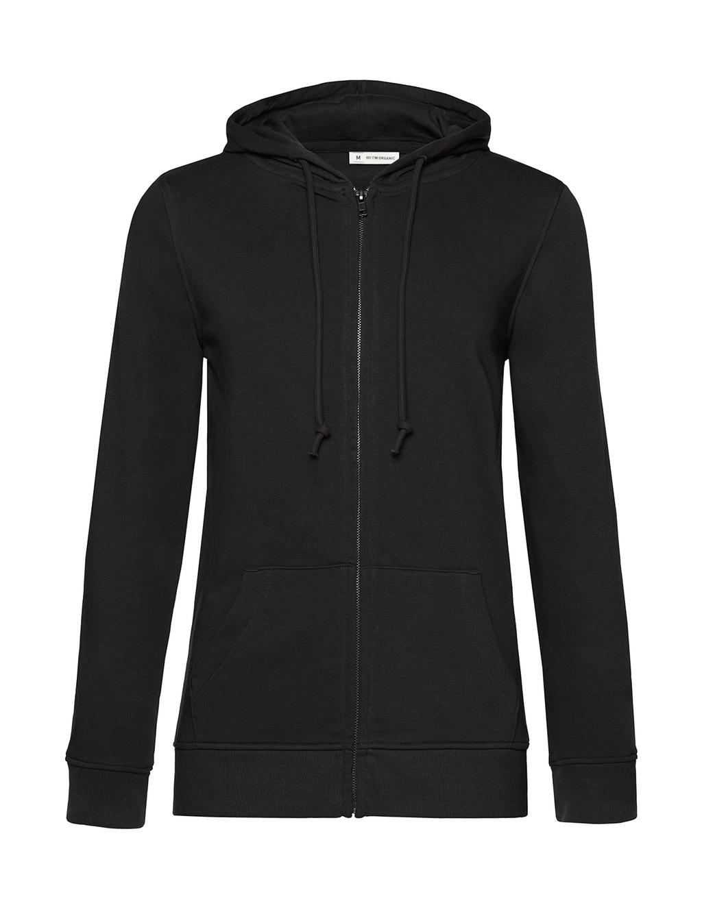  Organic Inspire Zipped Hood /women_? in Farbe Black Pure