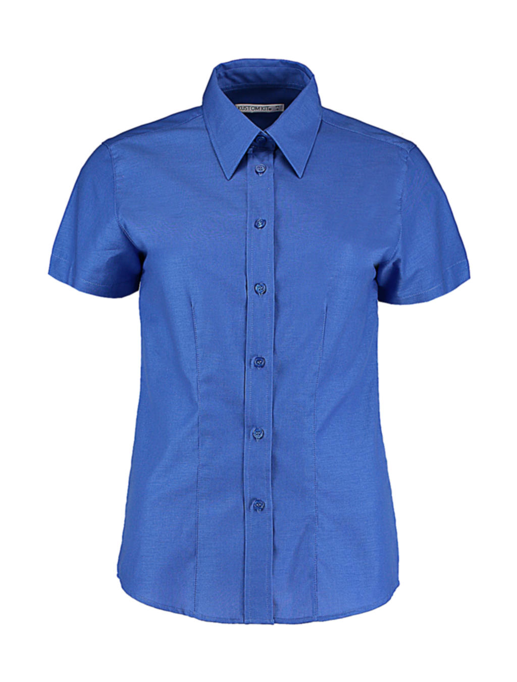  Womens Tailored Fit Workwear Oxford Shirt SSL in Farbe Italian Blue