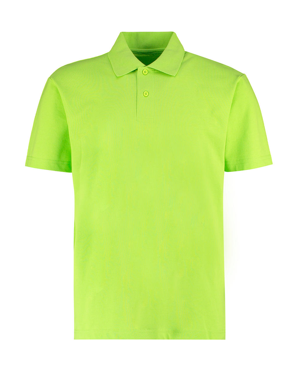  Mens Regular Fit Workforce Polo in Farbe Lime